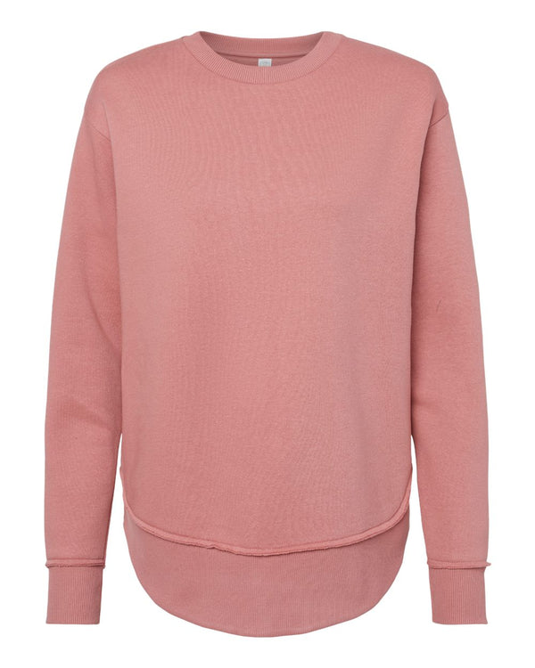 Women's Weekend Fleece Crewneck Sweatshirt | LAT 3525