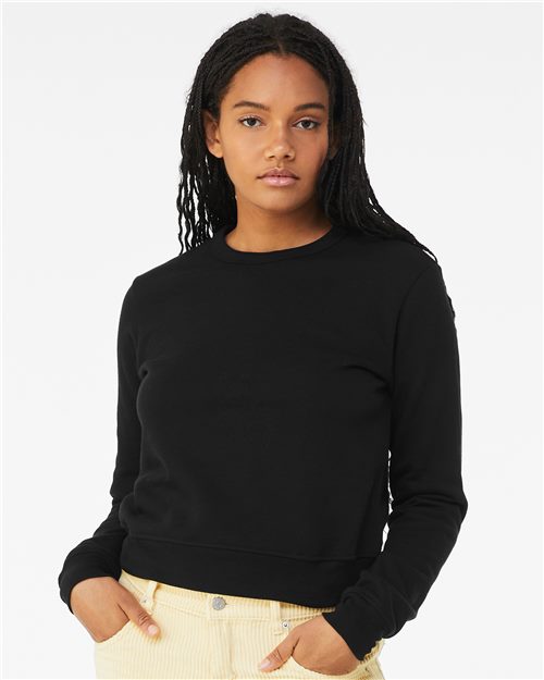Women's Sponge Fleece Crewneck Sweatshirt | BELLA + CANVAS 7511