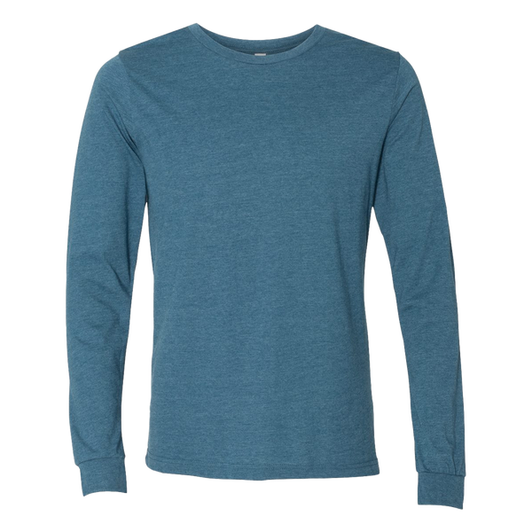 Heather CVC Long Sleeve Tee | BELLA + CANVAS 3501CVC