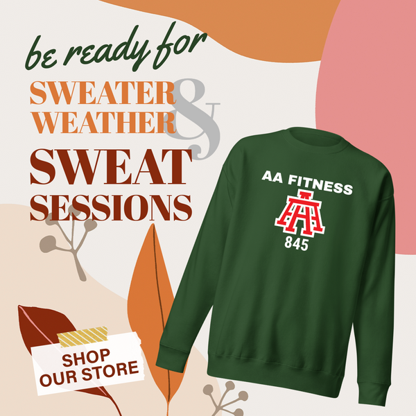 Be Ready for Sweater Weather & Sweat Sessions