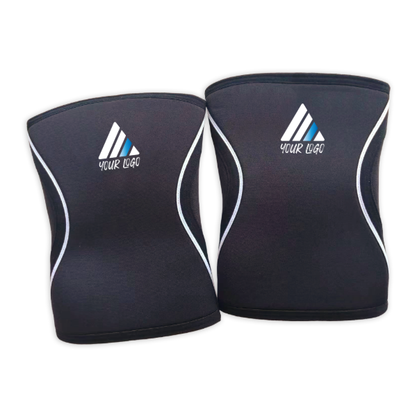 5mm Neoprene Branded Knee Sleeves