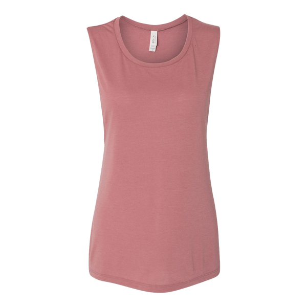 Women's Flowy Scoop Muscle Tank | BELLA + CANVAS 8803