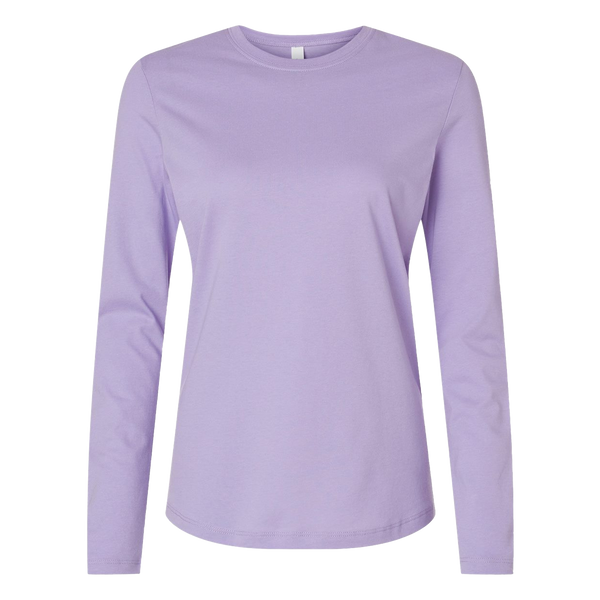Women’s Jersey Long Sleeve Tee | BELLA + CANVAS 6500