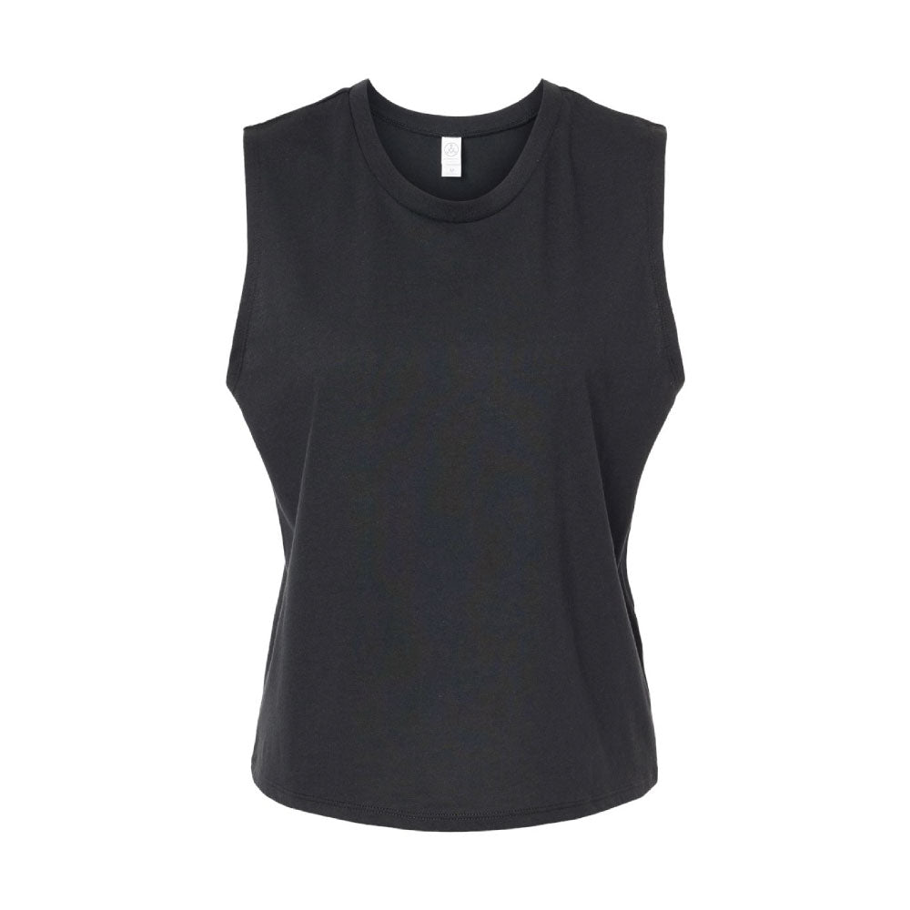 Women's Cotton Jersey Go-To Crop Muscle Tank | Alternative 1174