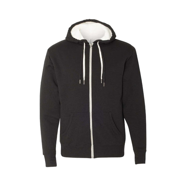 Unisex Sherpa-Lined Hooded Sweatshirt | Independent Trading Co. EXP90SHZ