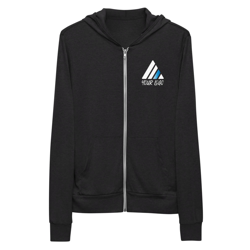 Unisex Lightweight Zip Hoodie | Bella + Canvas 3939